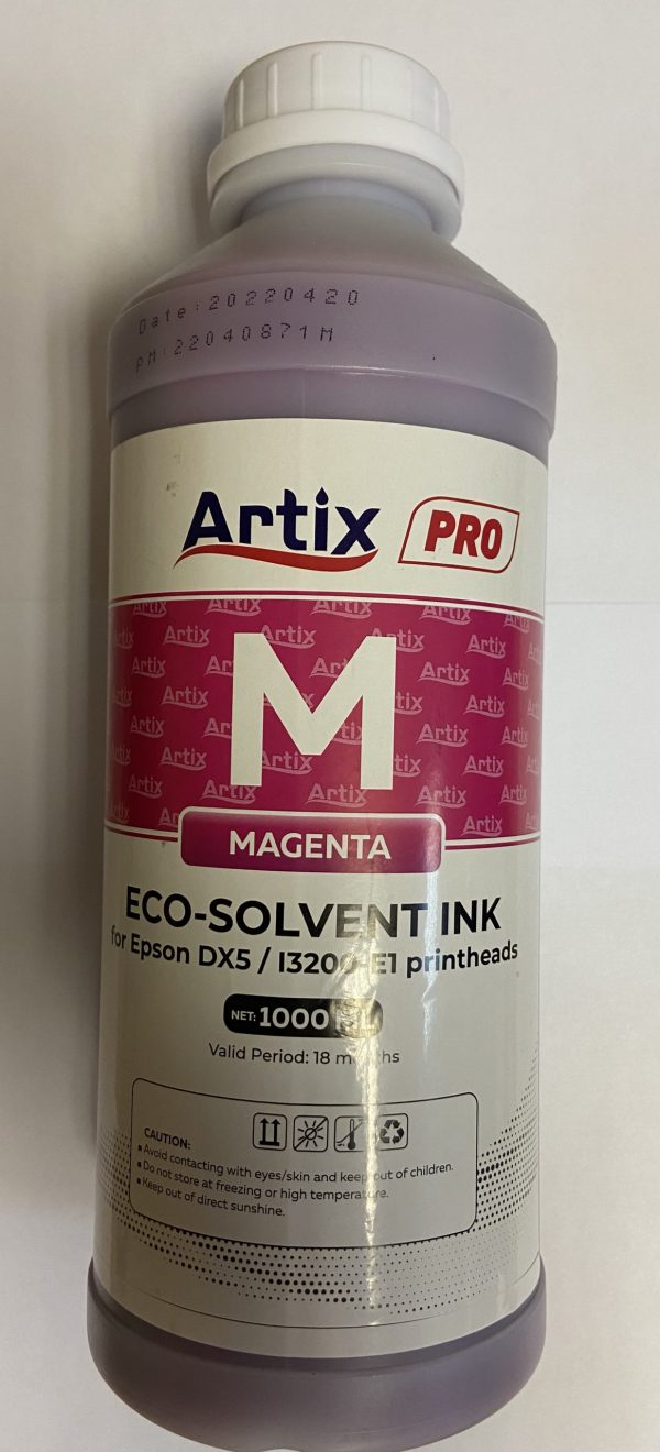 Artix PRO Чернила эко-сольвентные, Magenta (Пурпурный), Китай, 1000мл