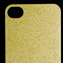 MT-IPO3G Метал. вставка для iPhone 4 под сублимацию (золото) - АТРИС-М.