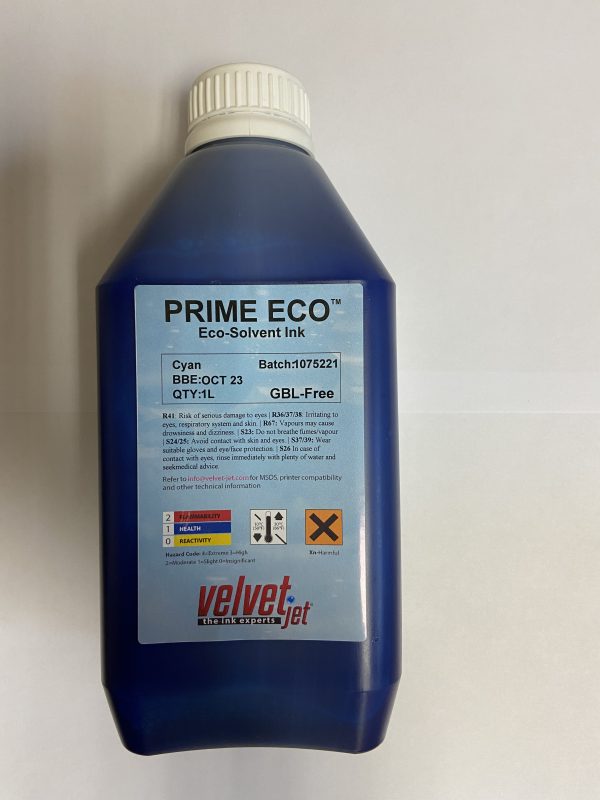 Prime Eco Cyan 1л банки Velvet-C, бутылка