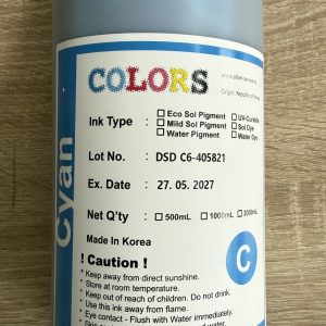 DSD-C-1.0 L Сувенирные чернила Colors DSD, C (голубой) 1.0 л, Корея