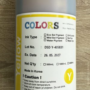 DSD-Y-1.0 L Сувенирные чернила Colors DSD, Y (желтый), 1.0 л, Корея