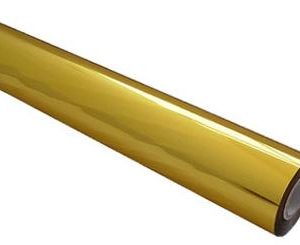 Фольга рулонная для UV DTF Gold печати AinkJet (золото), 0,64 х 200м